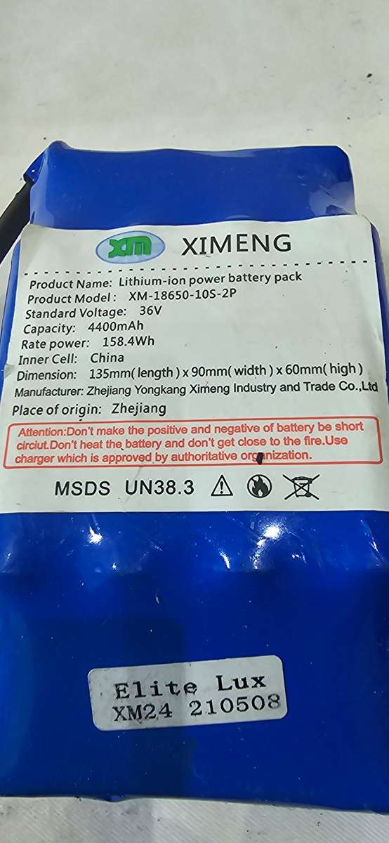 36 VOLT ELECTRONIC BATTERY