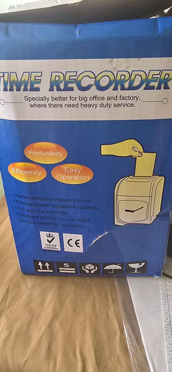 TIME RECORDER (UNUSED CONDITION)