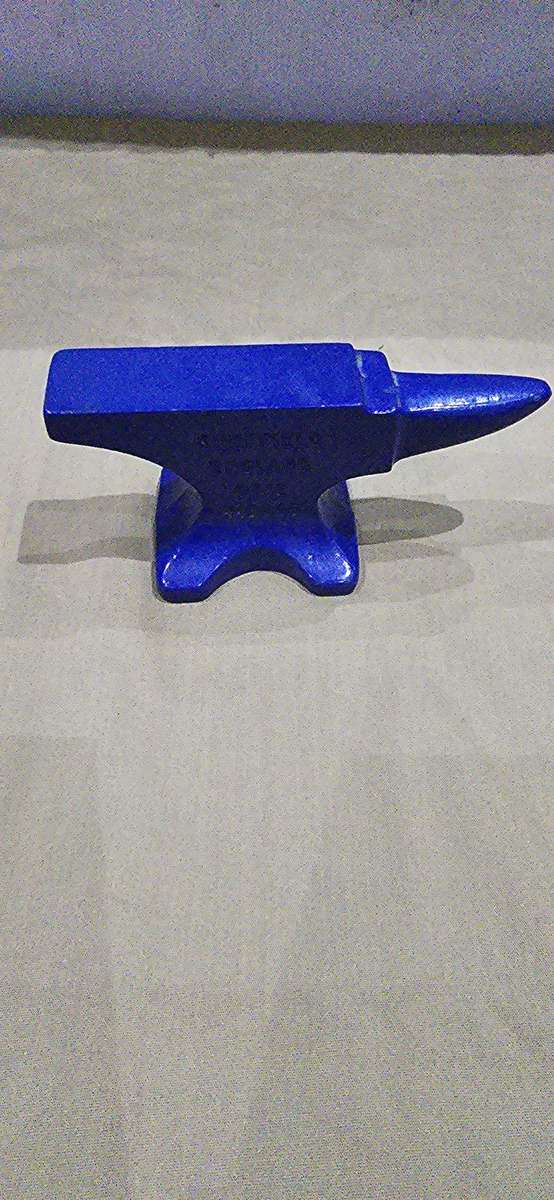 RECORD MADE IN ENGLAND(0742 449066)JEWLERS ANVIL6