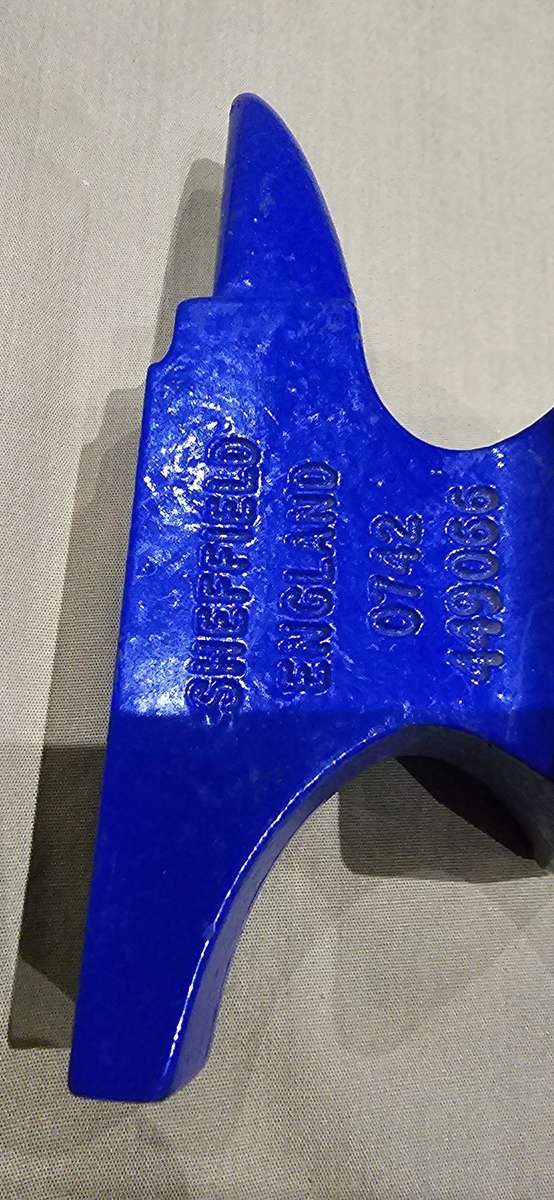 RECORD MADE IN ENGLAND(0742 449066)JEWLERS ANVIL6