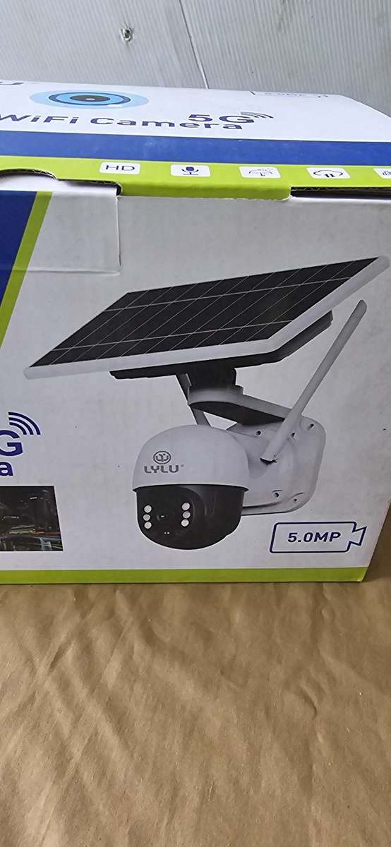 5G SOLAR WIFI CAMERA(5.0MP)