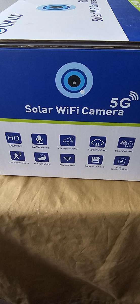 5G SOLAR WIFI CAMERA(5.0MP)