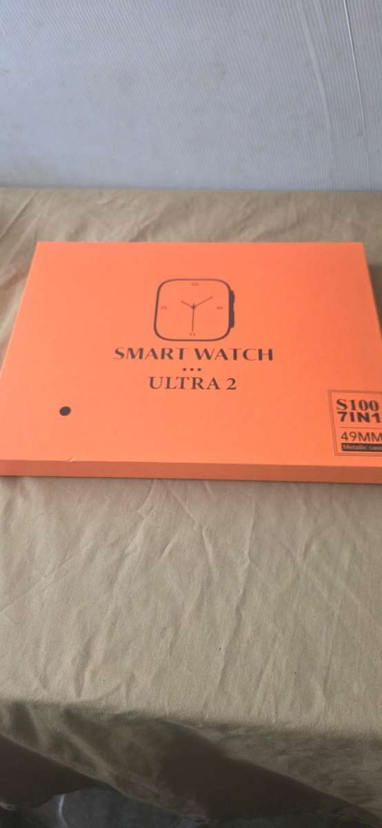 S100 ULTRA 2 SMART WATCH WITH 7 CHANGEABLE STRAPS