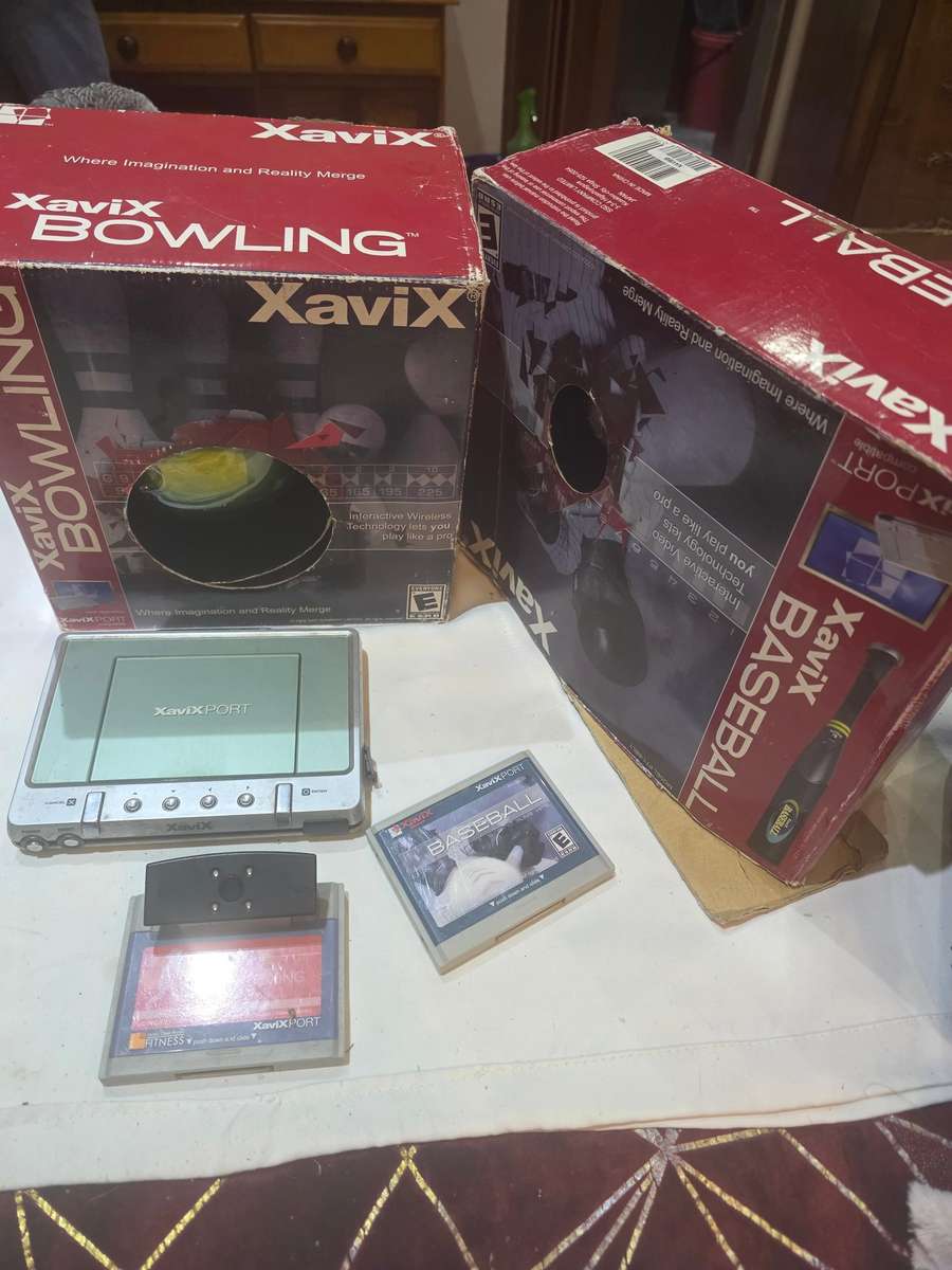 Xavix Port Video Game Console + Accessories