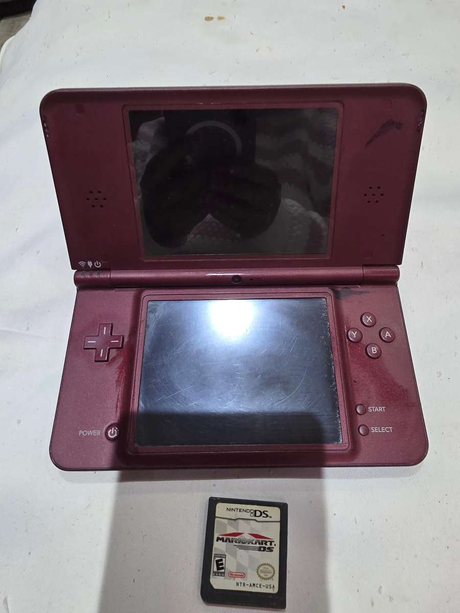 Nintendo DS XL Handheld Console with Game Cartridge