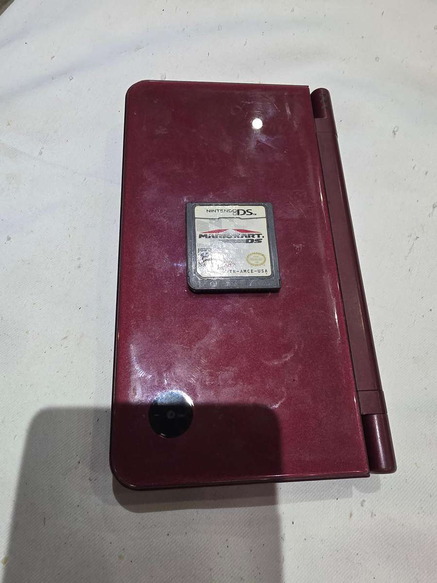 Nintendo DS XL Handheld Console with Game Cartridge