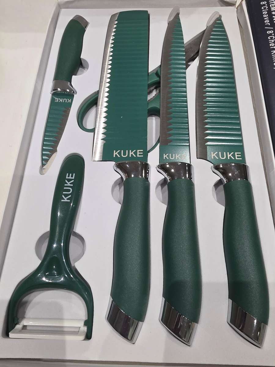ORIGINAL KUKE CHEF QUALITY 6 PIECE KNIFE SET