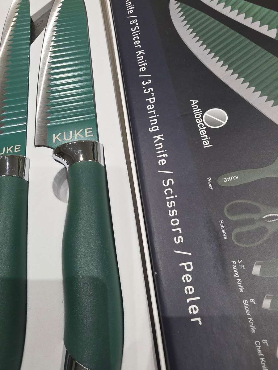 ORIGINAL KUKE CHEF QUALITY 6 PIECE KNIFE SET