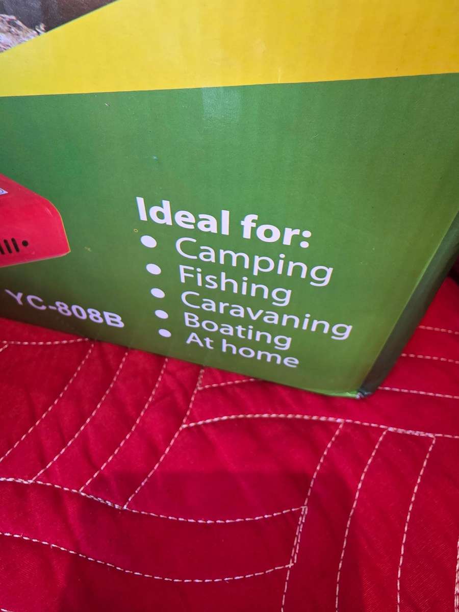 PORTABLE 2 IN ONE GAS HEATER INCL.4 CANISTER GAS