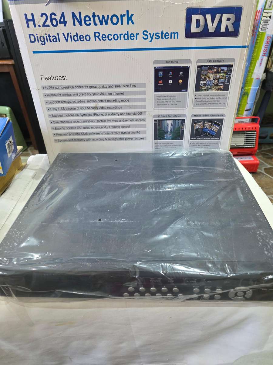 24 CHANNELS DVR INCL.POWER SUPPLY, REMOTE AND SOFTWARE