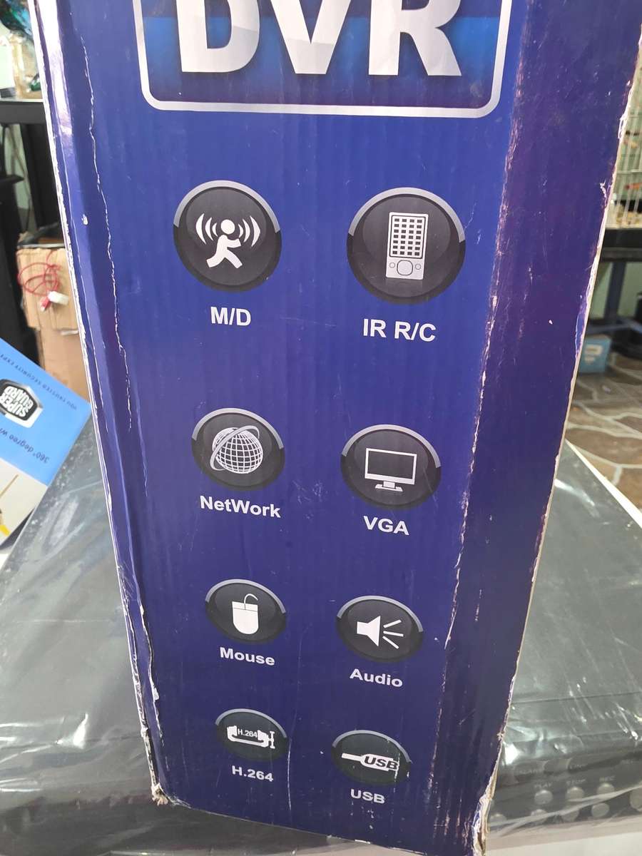 24 CHANNELS DVR INCL.POWER SUPPLY, REMOTE AND SOFTWARE