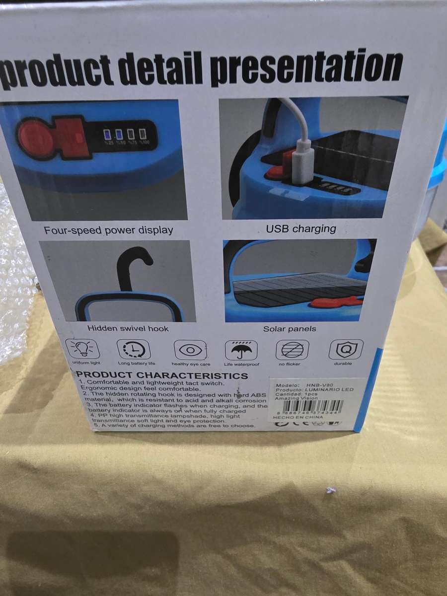 80 WATTS DUAL SOLAR LIGHT