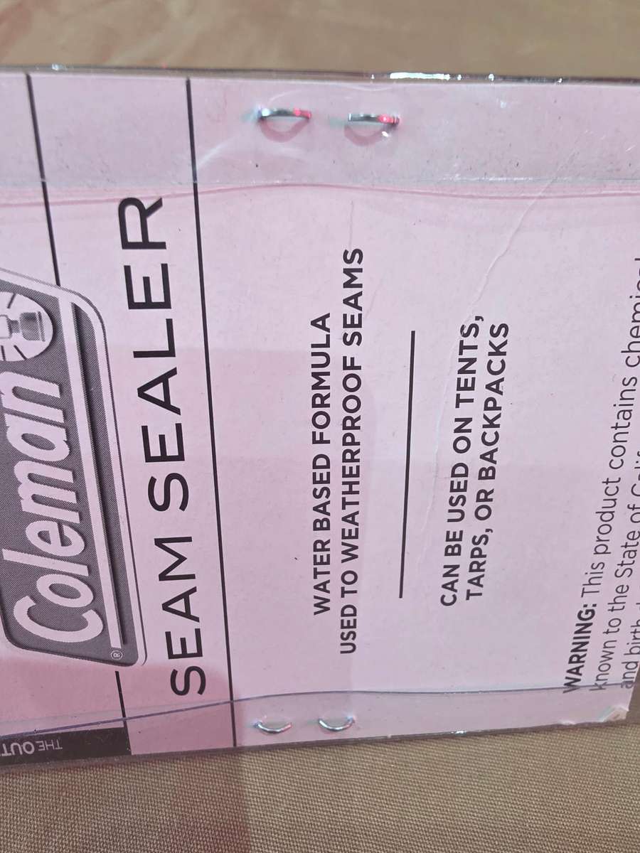 COLEMAN SEAM SEALER