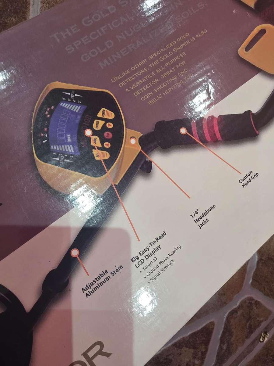 GOLD SNIPER METAL DETECTOR