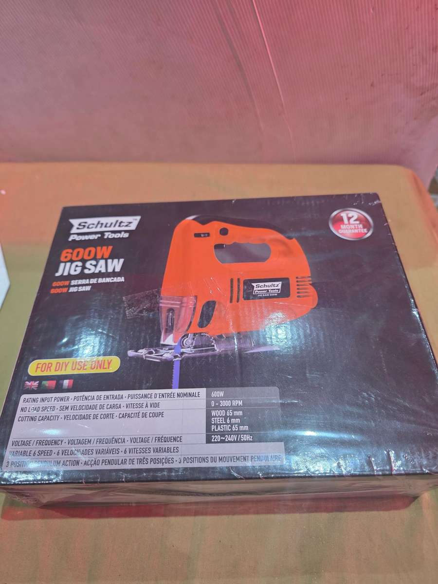 SCHULTZ POWER TOOLS 600W JIGSAW(SEALED BOX)
