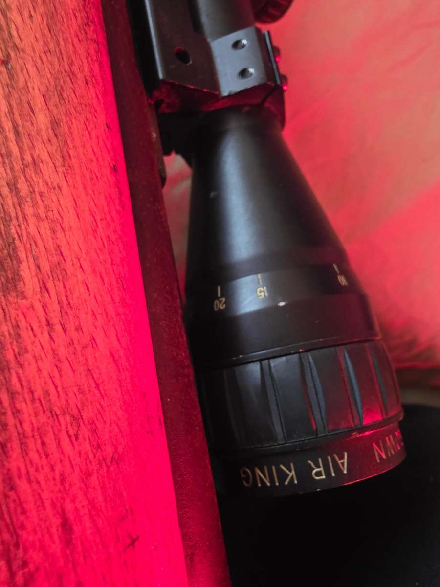 MOLBRO WB 627 RIFLE WITH SCOPE(WORKING,MADE IN BRITAIN)