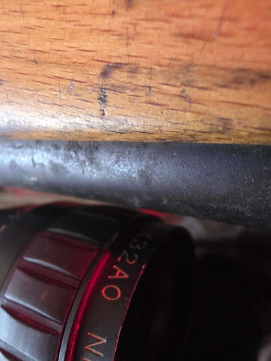 MOLBRO WB 627 RIFLE WITH SCOPE(WORKING,MADE IN BRITAIN)