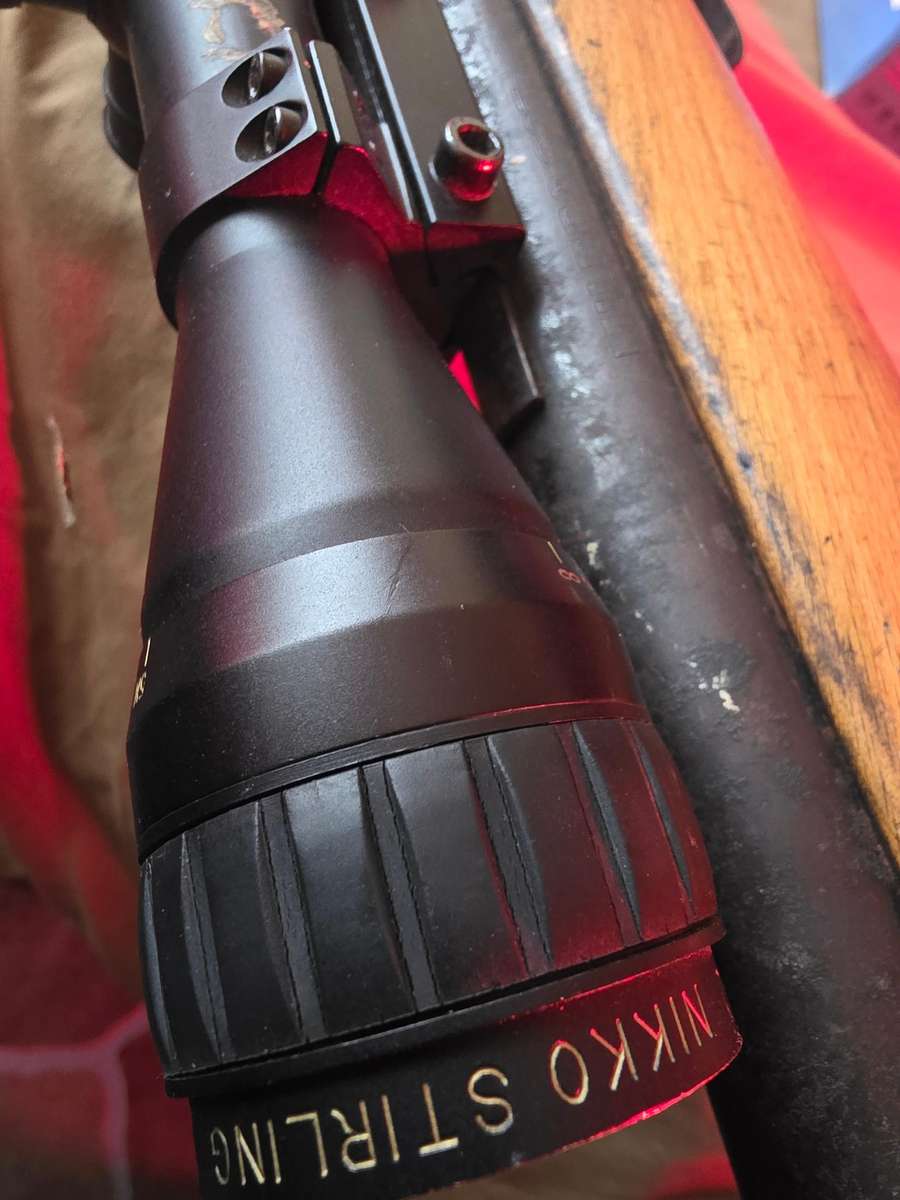 MOLBRO WB 627 RIFLE WITH SCOPE(WORKING,MADE IN BRITAIN)