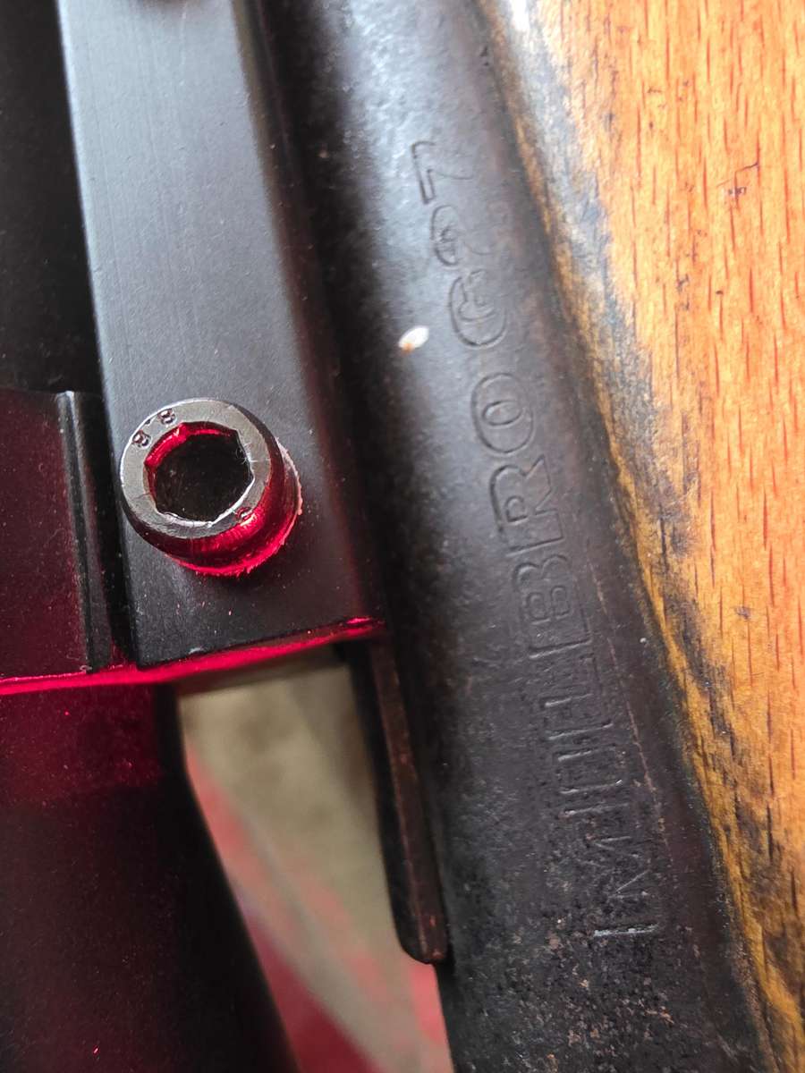 MOLBRO WB 627 RIFLE WITH SCOPE(WORKING,MADE IN BRITAIN)