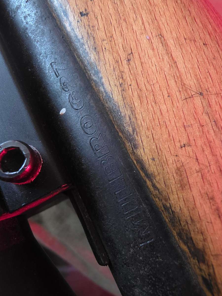 MOLBRO WB 627 RIFLE WITH SCOPE(WORKING,MADE IN BRITAIN)