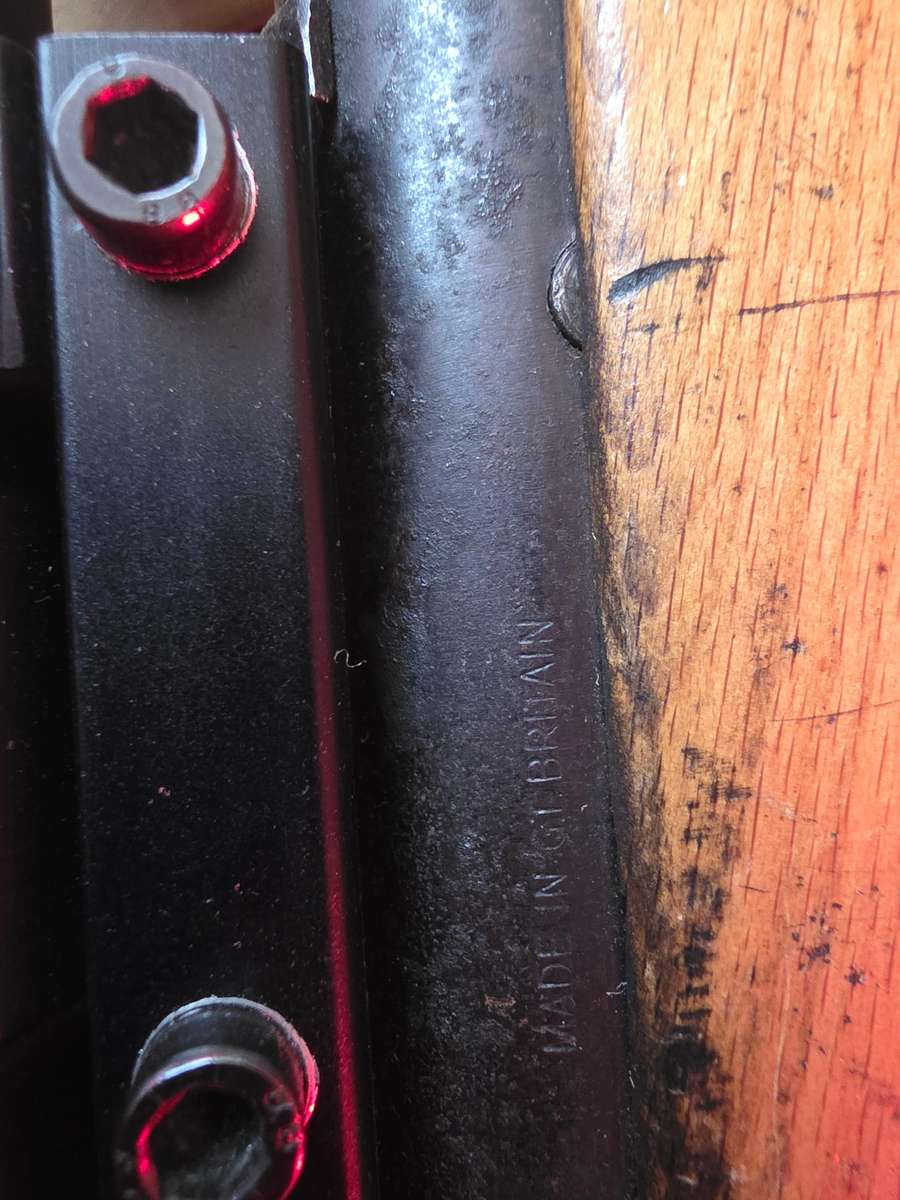 MOLBRO WB 627 RIFLE WITH SCOPE(WORKING,MADE IN BRITAIN)