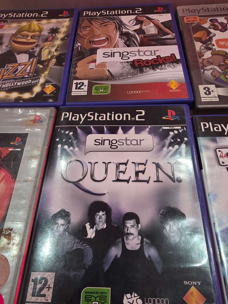 6 X PLAYSTATION 2 GAME DISCS