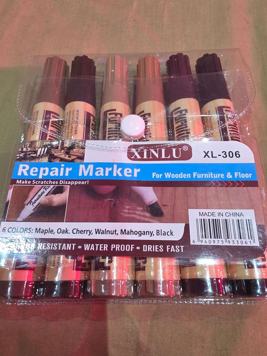6 COLORS REPAIR MARKER FOR WOOD