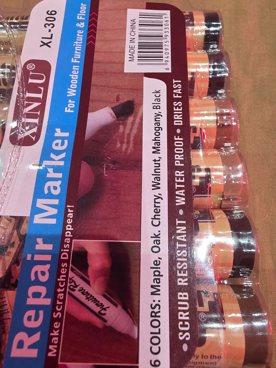 6 COLORS REPAIR MARKER FOR WOOD