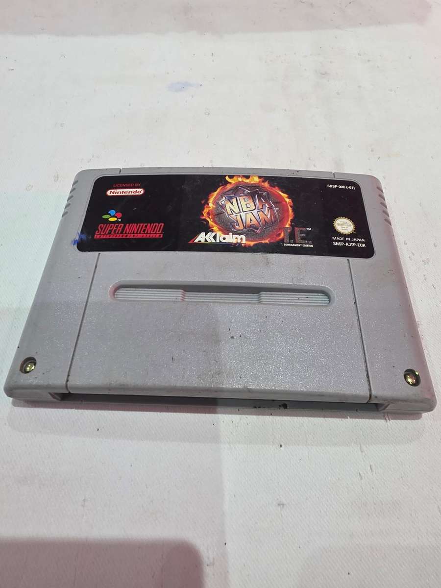 NBA JAM TOURNAMENT EDITION FOR SUPER NINTENDO (GAME CARTRIDGE)