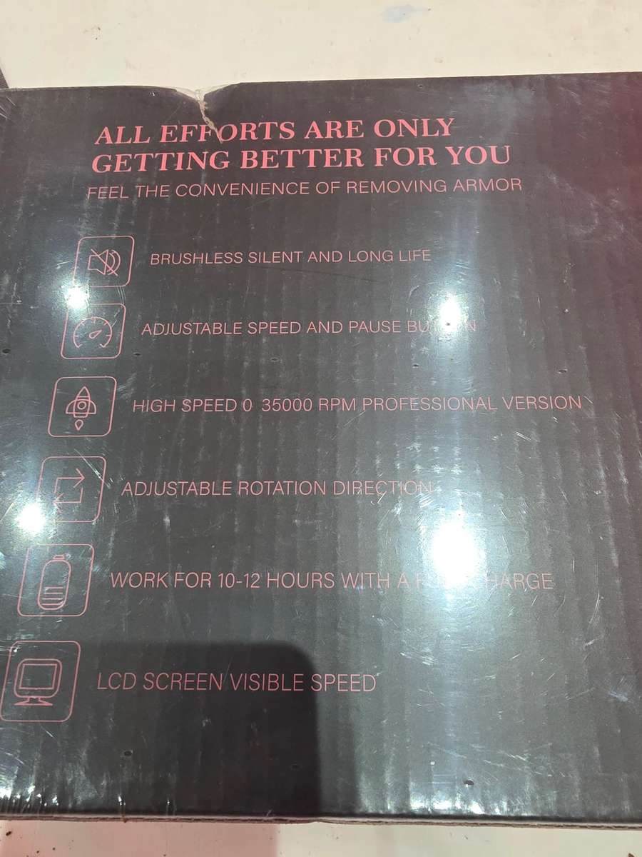 RECHARGEABLE PROFESSIONAL NAIL DRILL MACHINE