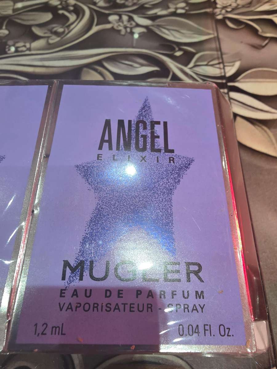 6 x 1.2ml ORIGINAL ANGEL ELIXIR MUGLER EAU DE PARFUM
