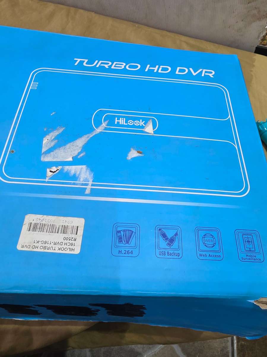 16 CHANNEL TURBO HD DVR INCL.POWER SUPPLY AND MOUSE