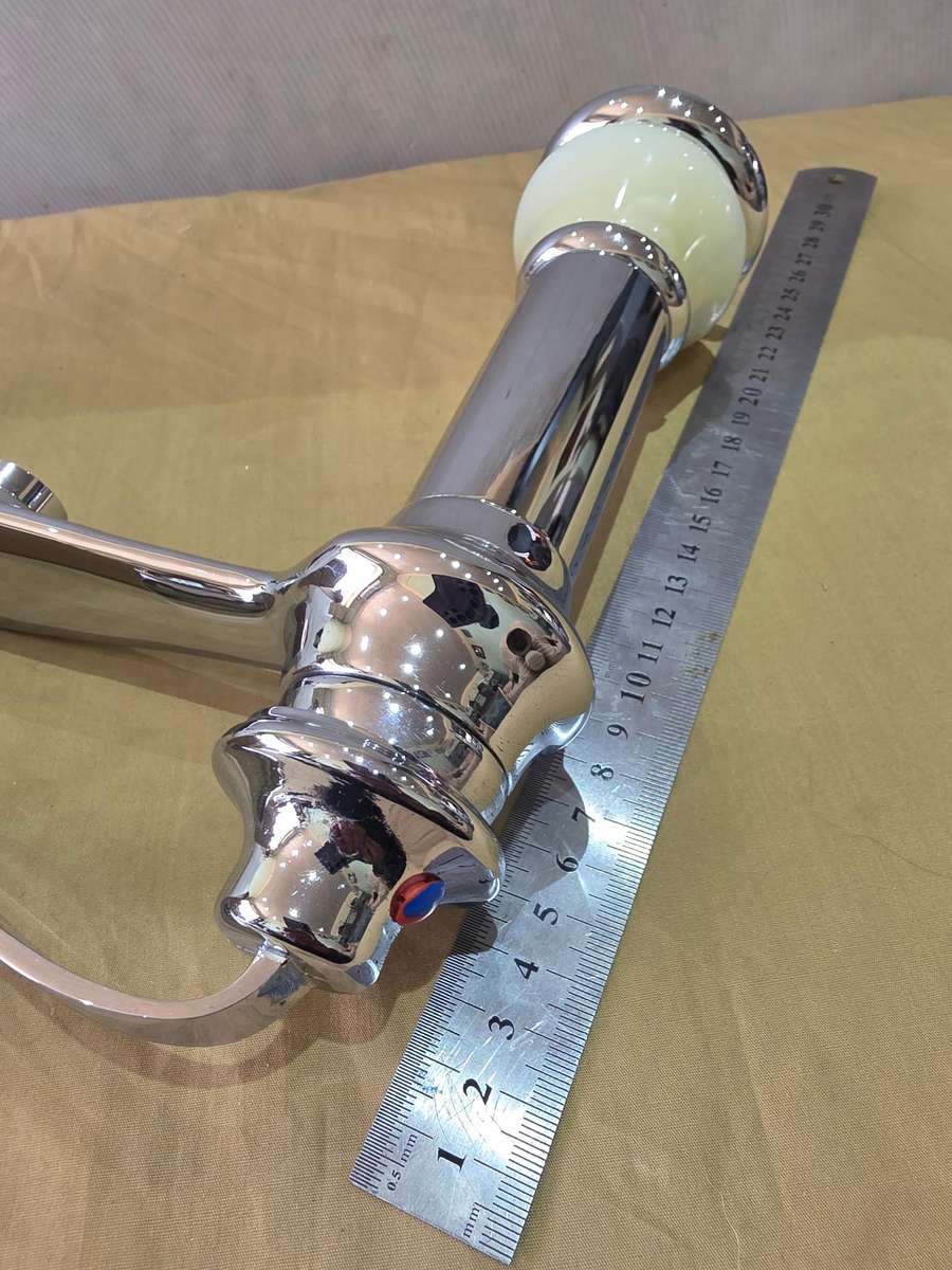 STAINLESS STEEL/MARBLE MIXER FAUCET