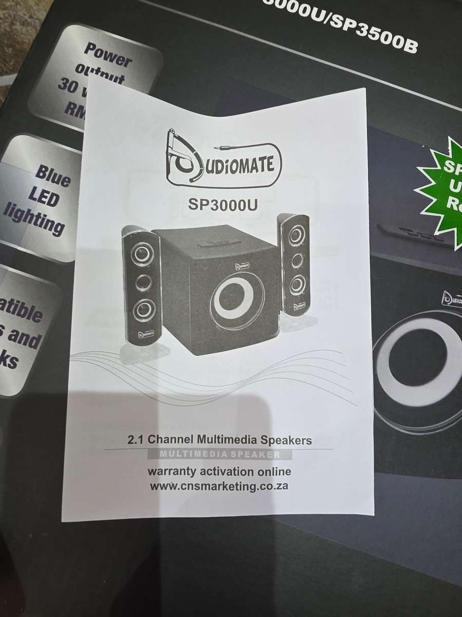 AUDIOMATE 21 CHANNELS  SOUND SYSTEM