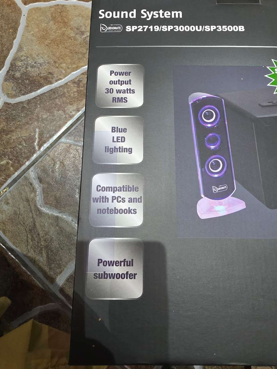 AUDIOMATE 21 CHANNELS  SOUND SYSTEM