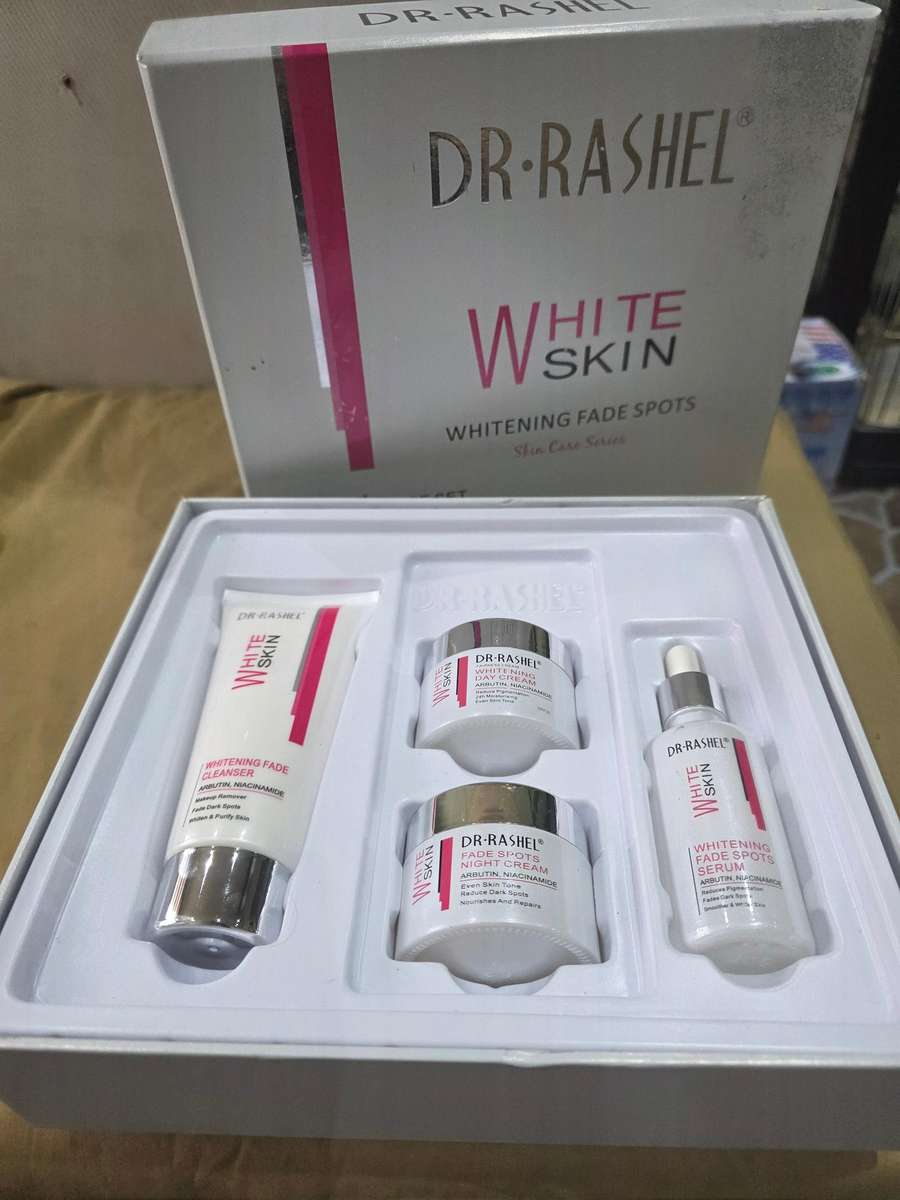 DR.RASHEL WHITE SKIN WHITENING FADE SPOTS SKIN CARE SERIES(4 PIECE)