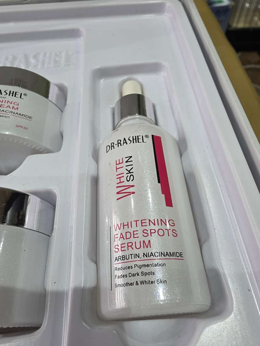 DR.RASHEL WHITE SKIN WHITENING FADE SPOTS SKIN CARE SERIES(4 PIECE)