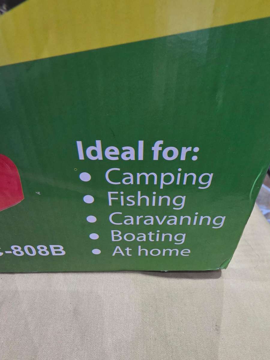 2 IN ONE PORTABLE GAS HEATER/STOVE