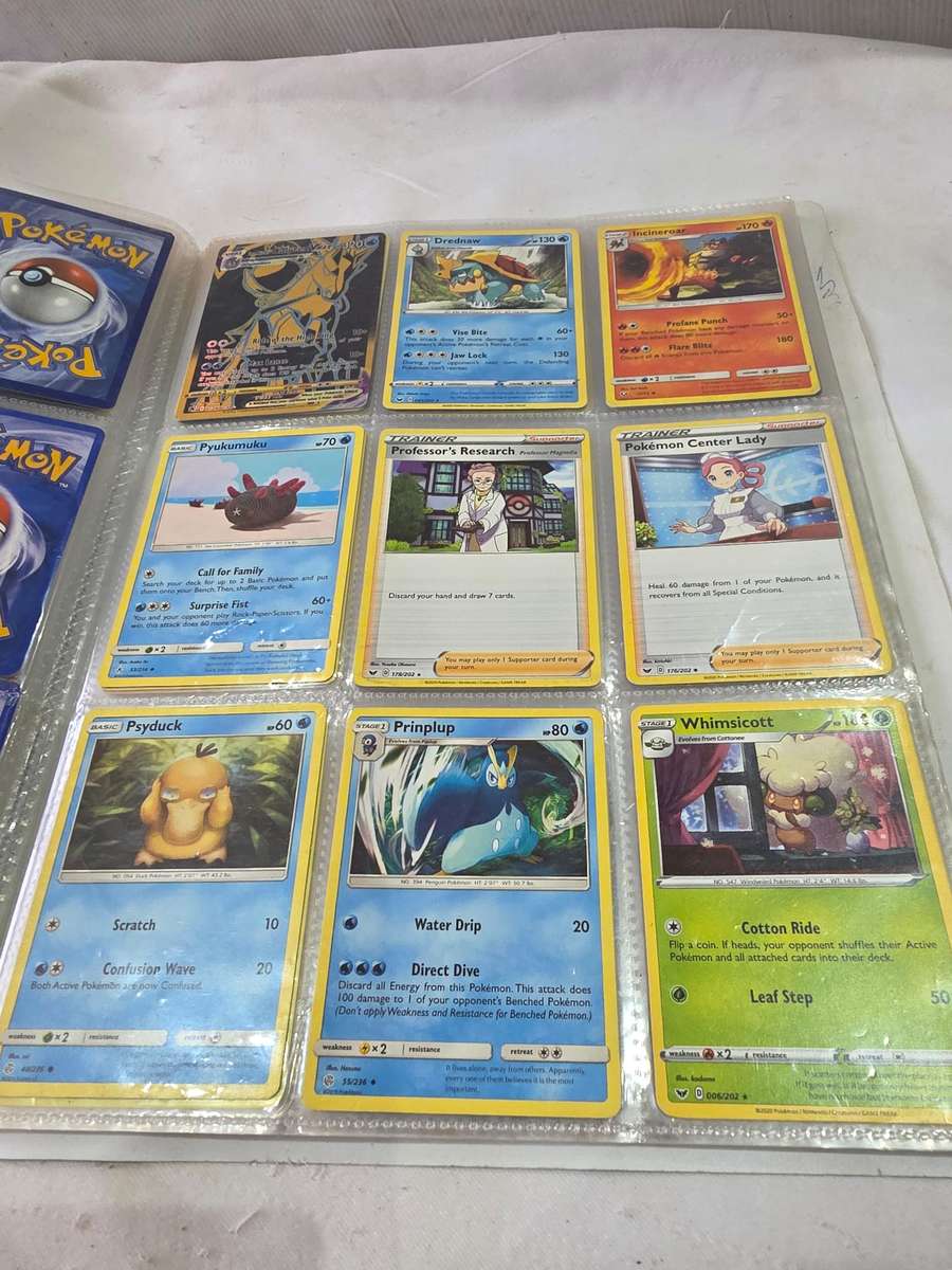 ALBUM OF POKEMAN CARDS