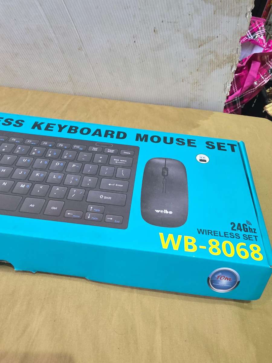 WIRELESS KEYBOARD AND MOUSE SET