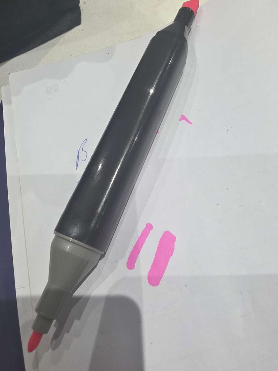 60 PIECE TWO SIDED TWIN MARKER PENS(THICK AND THI