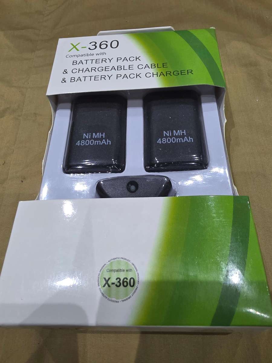 X 360 BATTERY PACK FOR X BOX