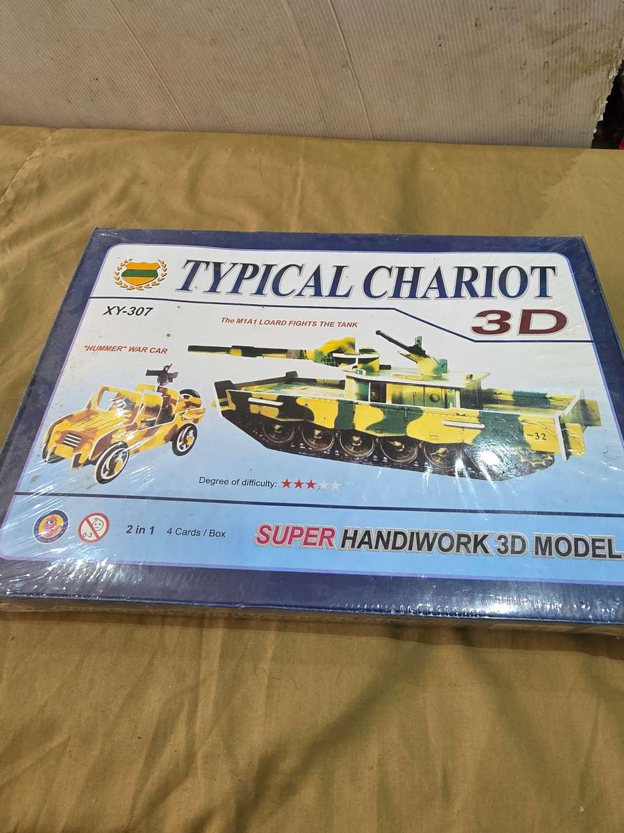 TYPICAL CHARIOT 3D MODEL TO BUILD