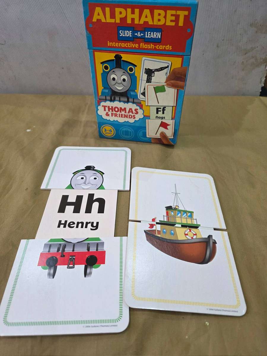 THOMAS AND FRIENDS SLIDE AND LEARN INTERACTIVE FLASH CARDS(UNUSED)