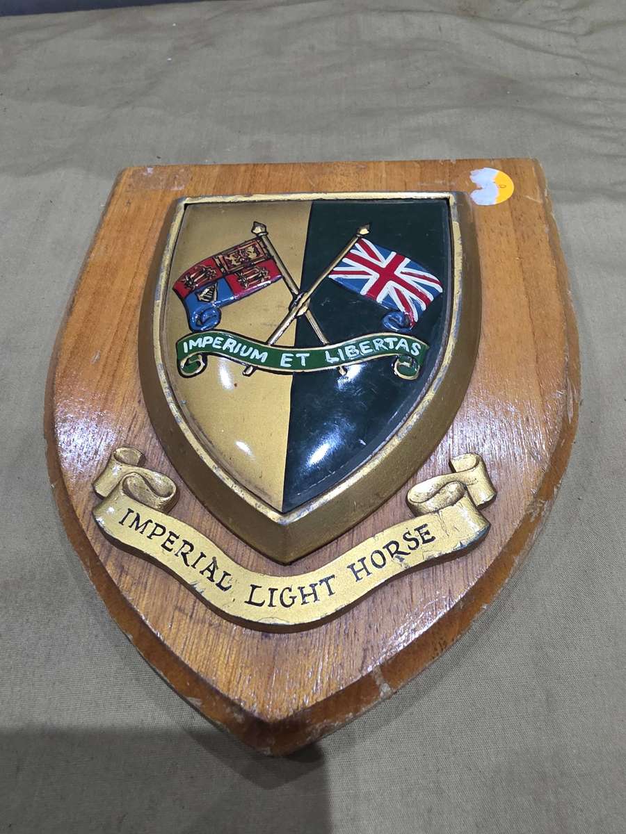 IMPERIAL LIGHT HORSE PLAQUE