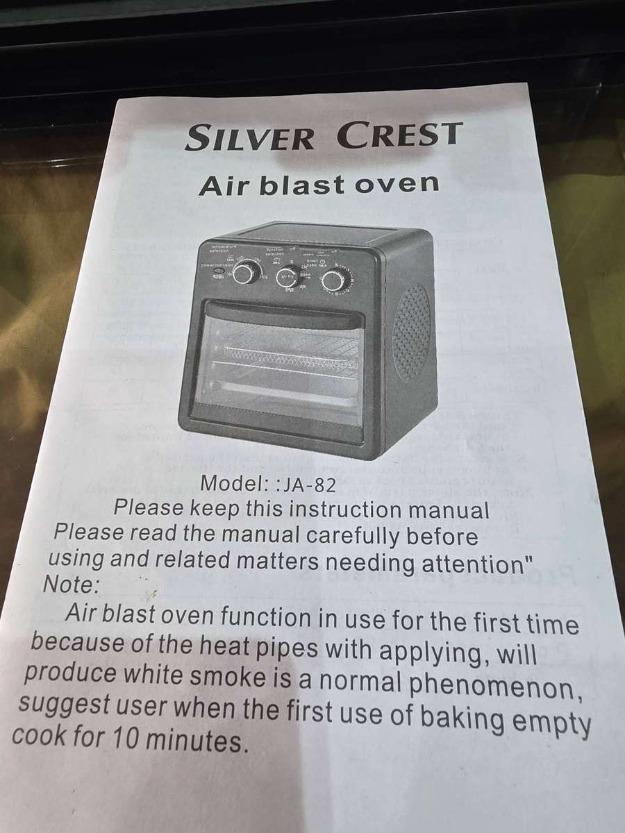 SILVER CREST XL CAPACITY AIR FRYER (1920 WATTS,22L)