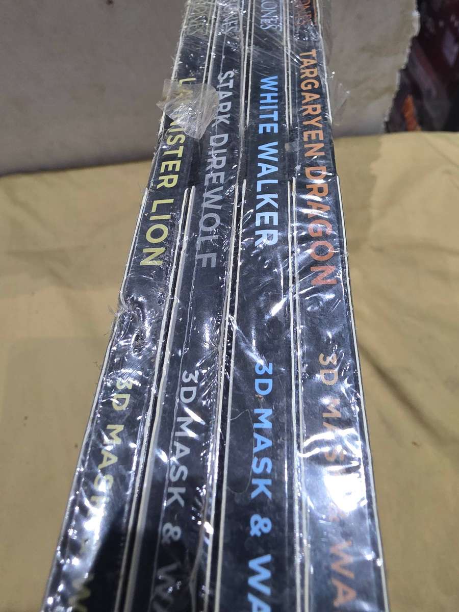 4X GAME OF THRONES 3D MASK AND WL MOUNT