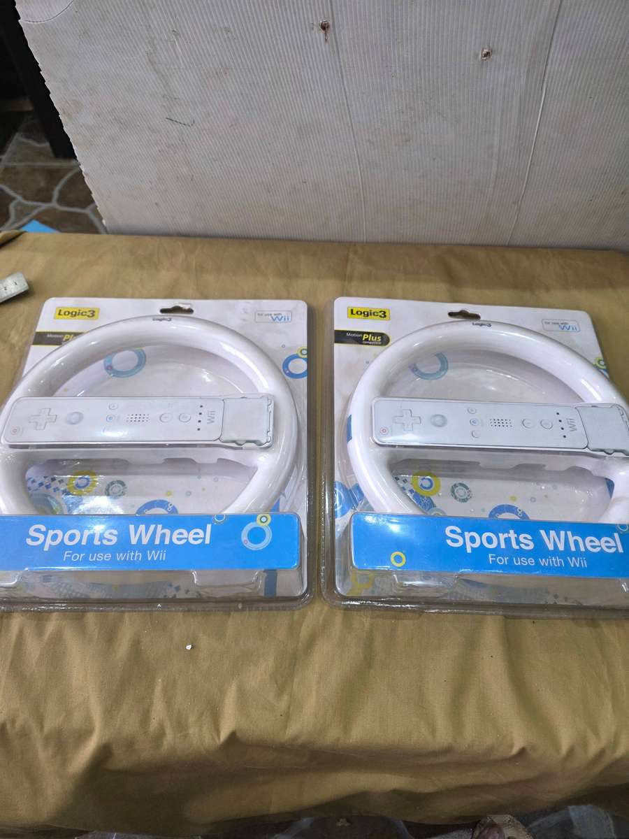 PAIR OF WII SPORTS WHEELS