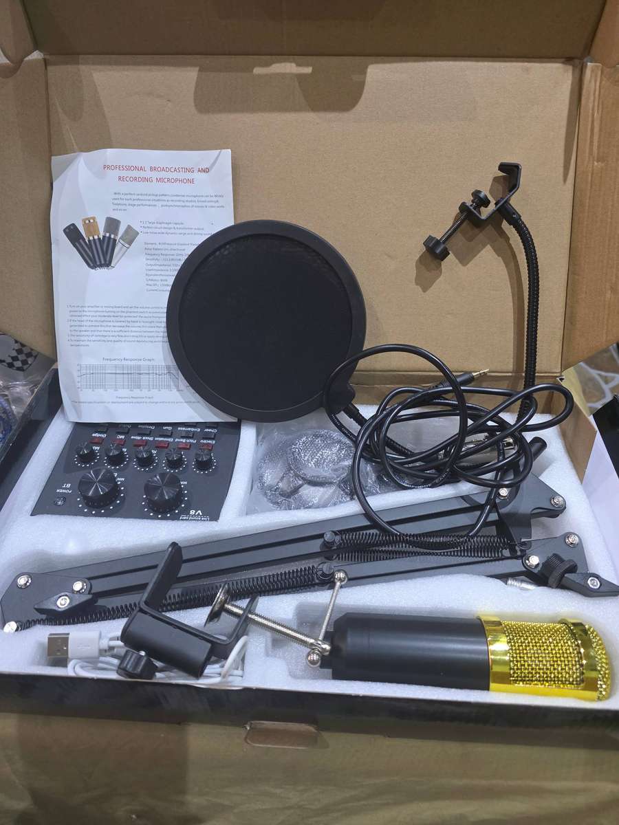 PROFESSIONAL BROADCASTING AND RECORDING MICROPHONE