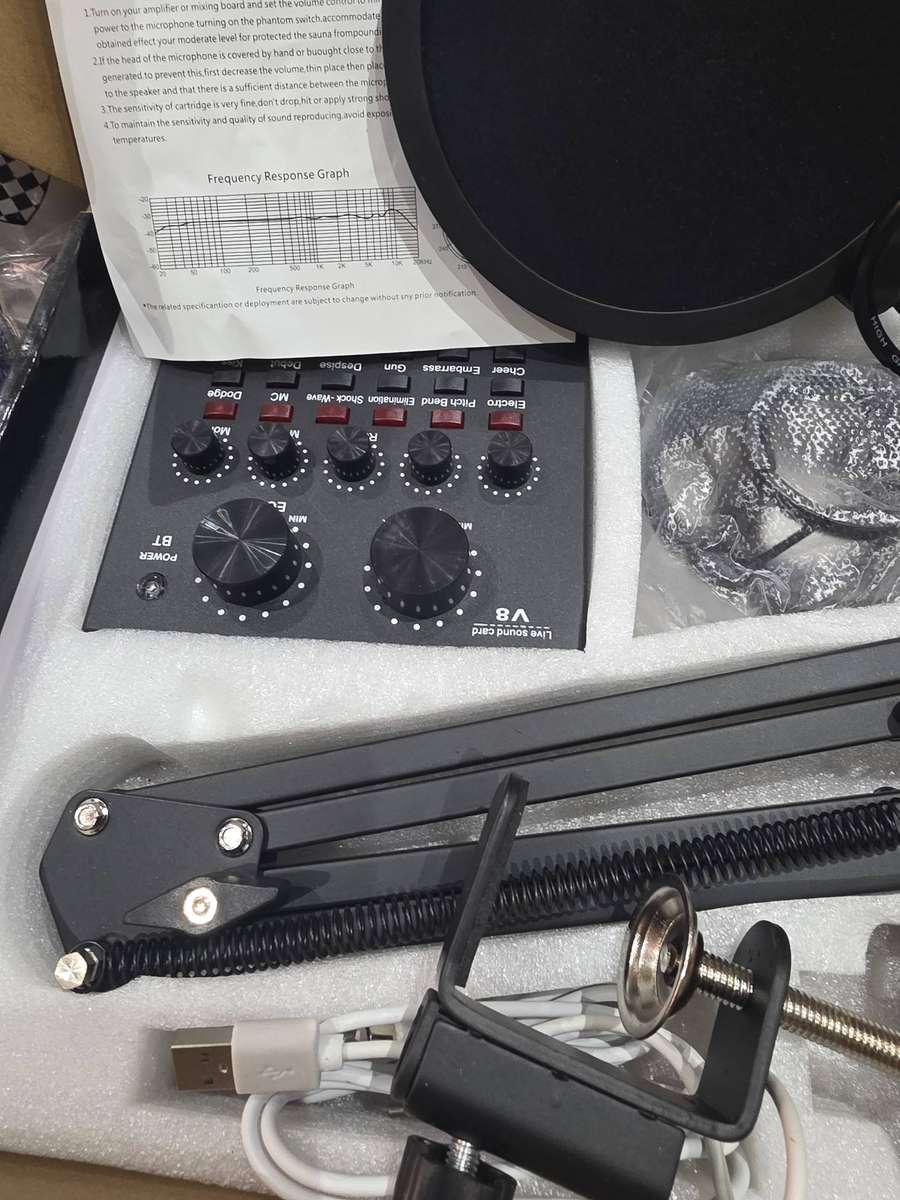 PROFESSIONAL BROADCASTING AND RECORDING MICROPHONE